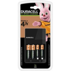 Duracell CEF14 Bateriju Lādētājs Priekš 2 x AA / 2 x AAA / ar 2 x AA 1300 mAh / 2 x AAA 750 mAh Baterijas