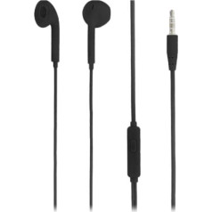 Tellur In-Ear Headset Fly, Noise reduction Memory Foam Ear Plugs black