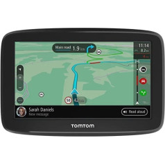 Navigācijas ierīce TomTom GO Classic (5 collas, putekļu novēršana, pateicoties TomTom Traffic, atjauninājumi Eiropā, atjauninājumi, izmantojot Wi-Fi), melns