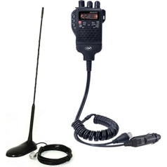 CB radio PNI Escort HP 62 un PNI Extra 45 antena ar magnētu