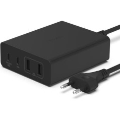 Belkin Lādētājs 108w 4 porti gan 2xusb-a 2xusb-c melns