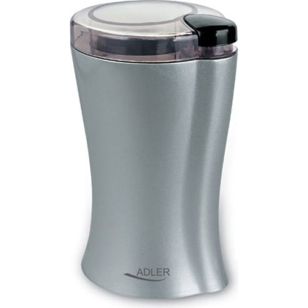 Adler AD 443 coffee grinder (150w; impact; silver color)