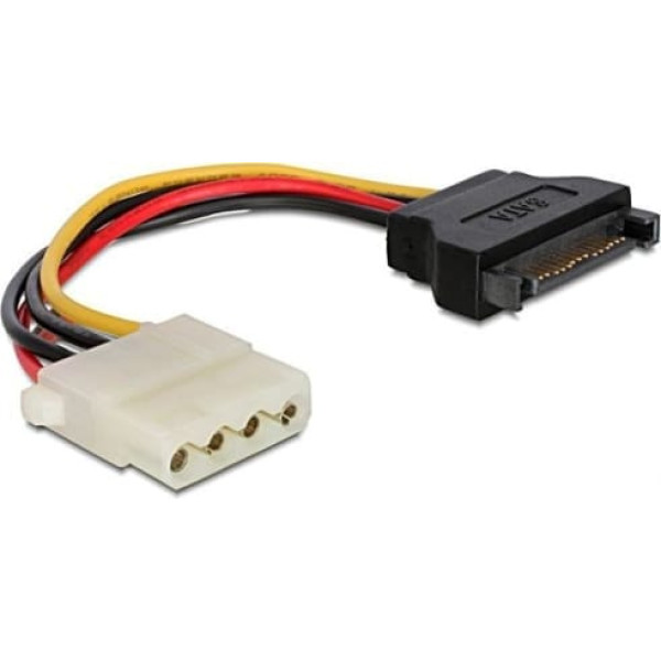 Gembird CC-SATA-PS-M Kabelis SATA Male - MOLEX Female 0.15m