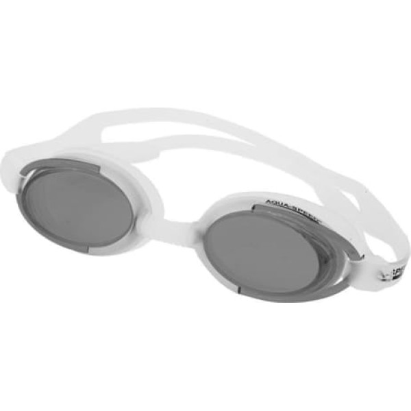 Peldbrilles Aqua-Speed Malibu baltas un melnas / N / A