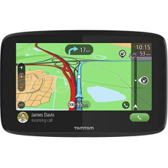 TomTom GO Essential navigācijas ierīce (5 collas, izvairieties no sastrēgumiem, pateicoties TomTom Traffic, Eiropas kartes atjauninājumi, brīvroku zvani, atjauninājumi, izmantojot Wi-Fi, TMC)