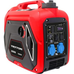 Tryton Invertora strāvas ģenerators 1800w (maks. 2000w), 2x230v