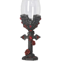 Nemesis Now B4479N9 Karpe Noctem Goblet Resin ar nerūsējošo tēraudu 20 cm