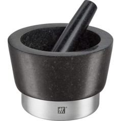 Zwilling Spices java ar piestu, diametrs 11 cm, granīts, melns, 15 cm