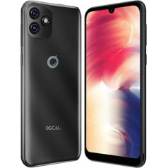 OSCAL C20 PRO Android 11 4G viedtālrunis bez līguma, mobilais tālrunis ar divām SIM kartēm, 6,08 collu HD+ displejs, vienots korpusa dizains, četrkodolu 2 GB RAM + 32 GB ROM, 2 MP+8 MP dubultā kamera, 3380 mAh akumulatora GPS sejas bloķē