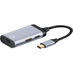 Xiwai USB-C Type-C USB 3.1 līdz 1000 Mbps Gigabit Ethernet tīkla LAN adapteris ar PD barošanas porta ligzdu