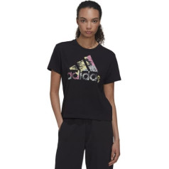 T-krekls adidas Allover Print Reg Tee HI0025 / Melns / XS