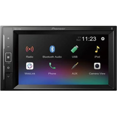 Pioneer 15,2 cm (6,2 collas) 2 DIN displejs ar Bluetooth