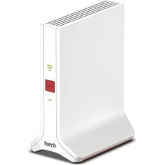 AVM FRITZ!Repeater 3000 AX (Wi-Fi 6 Repeater with three radio units, up to 4,200 Mbps: 2x 5 GHz band (up to 3,600 Mbps), 2.4 GHz band (up to 600 Mbps), German language publisher version)