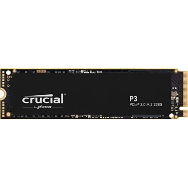 Crucial P3 500GB CT500P3SSD8 PCIe 3.0 3D NAND NVMe M.2 SSD Up to 3500MB/s