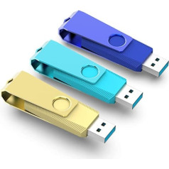 Kootion USB 3.0 Memory Stick, 3 Pieces