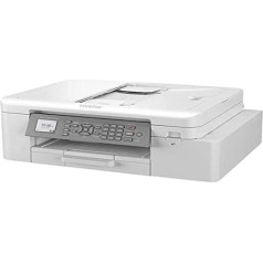 Brother MFC-J4340DW 4-in-1 Colour Inkjet Multifunction Device (Printer, Scanner, Copier, Fax), White, 150 Sheets of Paper Tape