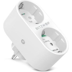 Blitzwolf BW-SHP7 Smart Socket Viedā kontaktligzda 3,8kW / Google Home / IFTTT