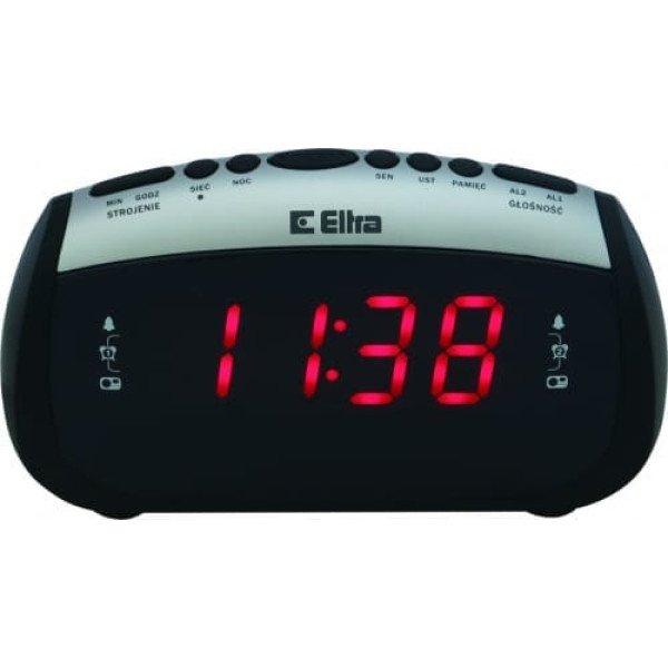 Eltra Radio alarm clock Zosia 312pll black