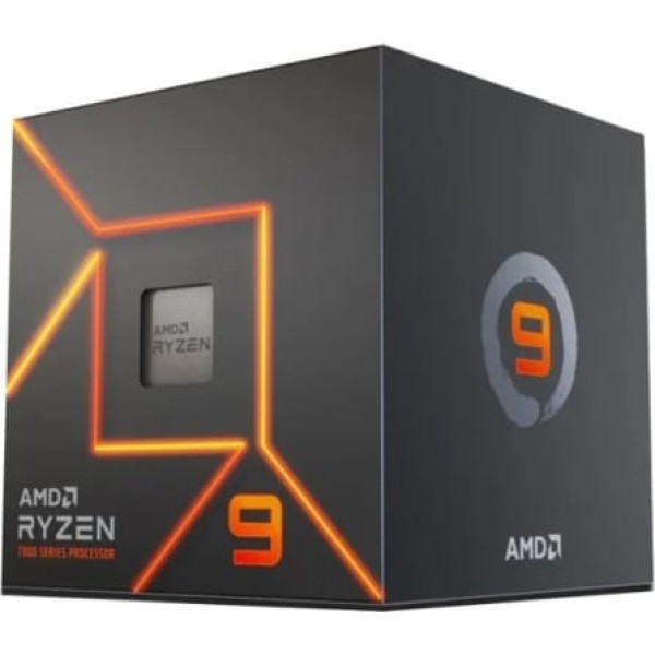 AMD procesors ryzen 9 7900 3.7ghz 100-100000589wof