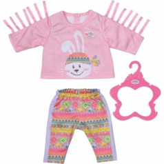 Zapf Baby born fashionable rabbit outfit