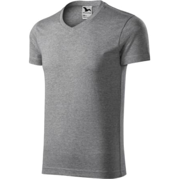 Malfini Slim Fit V-veida kakla izgriezums M MLI-14612 / XL T-krekls