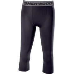 SHER-WOOD Clima Plus 3/4 Compression Pant -
Jr. XS