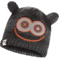 Buff Cepure Knitted and Fleece Kids Hat Monster  Jolly Black