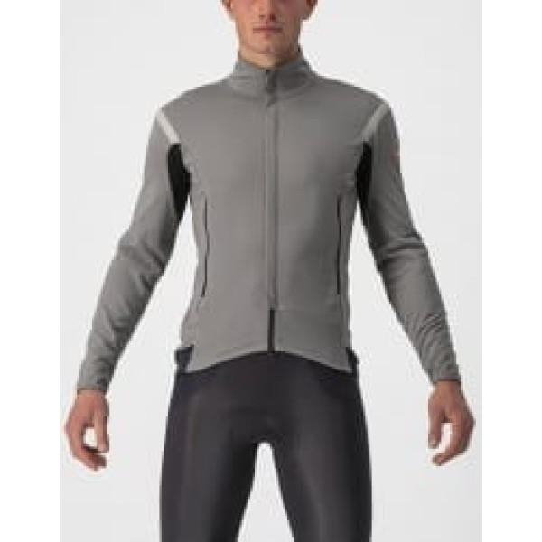 Castelli Velo jaka PERFETTO RoS 2 Jacket L Nickel Gray/Travertine Gray