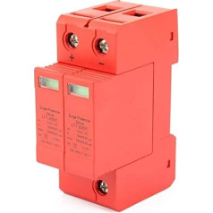 2P Surge Support DC 1000V Low Voltage Diverter for Home Surge Protection 10KA ~ 20KA Rail Mounting