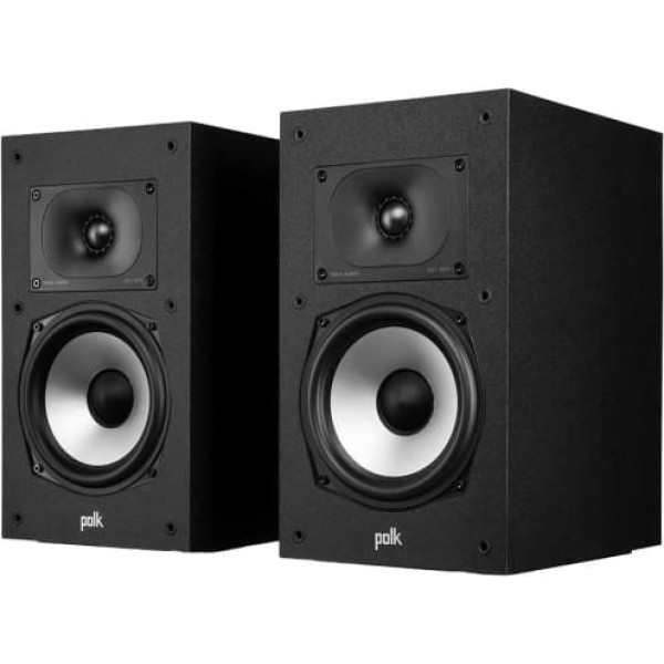 Polk Audio Monitor XT20 plaukta skaļrunis, stereo skaļrunis, telpiskās skaņas skaļrunis, augstas izšķirtspējas sertifikāts, saderīgs ar Dolby Atmos un DTS:X, HiFi un mājas kinozāles skaļruņi (pāris)