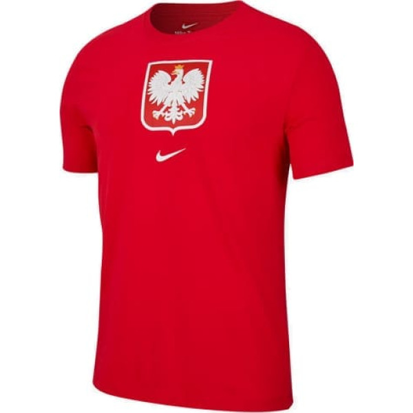 T-krekls Nike Poland Crest DH7604 611 / sarkans / XXL