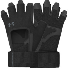 Under Armour UA Мужские перчатки для тяжелой атлетики 1369830 001 / XL / черные