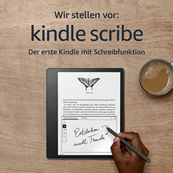 Kindle Scribe | Pirmā Kindle lasīšanai un rakstīšanai. Ietver 10,2 collu, 300 ppi Paperwhite displeju un Premium Pen | 32 GB