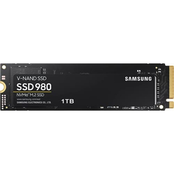 Samsung 980 1TB PCIe 3.0 (up to 3,500 MB/s) NVMe M.2 Internal Solid State Drive (SSD) (MZ-V8V1T0BW)