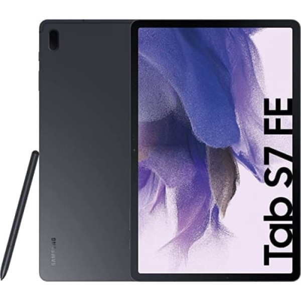 Samsung Galaxy Tab S7 FE planšetdators Android 12,4 collu Wi-Fi RAM 6 GB 128 GB melns