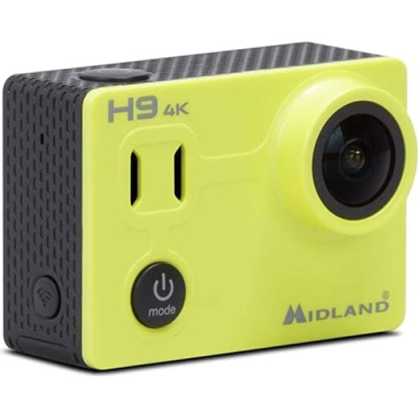 Midland H9 darbības kameras videokamera Ultra HD 4K kods C1405