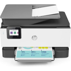 HP OfficeJet Pro 9012 daudzfunkciju printeris (HP Instant Ink, A4, printeris, skeneris, kopētājs, fakss, WLAN, LAN, duplekss, HP Eprint, Airprint, ar 6 Probemonates HP Instant Ink iekļauts) Bazalts