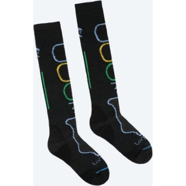 Zeķes Lorpen Stmw 1157 Black Tri Layer Socks / 38-41