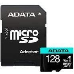 MEMORY MICRO SDXC 128GB W/AD./AUSDX128GUI3V30SA2-RA1 ADATA