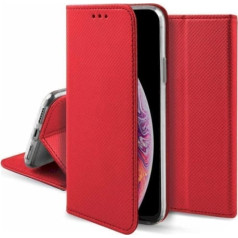 Fusion Accessories Fusion Magnet Book Case grāmatveida maks Xiaomi Redmi A1 sarkans