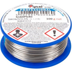 Alva 0,25 mm / 100 g Sn60Pb40 CYNEL