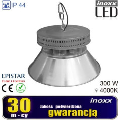 Nvox LED rūpnieciskā lampa 300w augstā līcī 27 000lm 4000k neitrāla