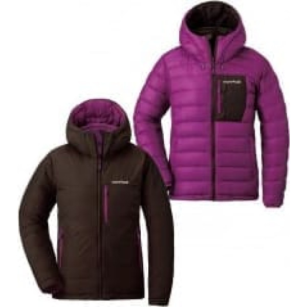 Mont-bell Jaka W COLORADO Parka M Choco/Purple Wine