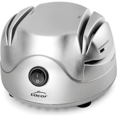 LACOR Electric Knife Sharpener, Steel, Silver