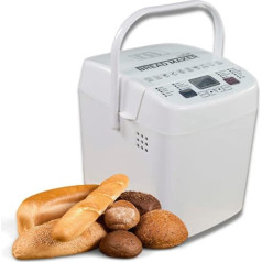 Starlyf maizes automāts, automātiskais maizes cepējs svaigai maizei, ietilpība 680 gm, kopā 14 programmas