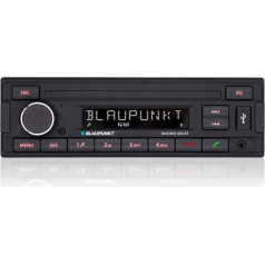 Blaupunkt Madrid 200 BT Bluetooth, RDS uztvērējs, brīvroku komplekts, USB, papildu ieeja