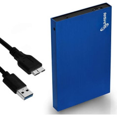 F32 pārnēsājams ārējais cietais disks USB 3.0 2,5 collu kabatas izmēra cietais disks dublēšana/atmiņa 500 GB krātuves paplašinājums HDD plāns cietais disks, saderīgs ar Mac PC klēpjdatoru galddatoru Chromebook datoru