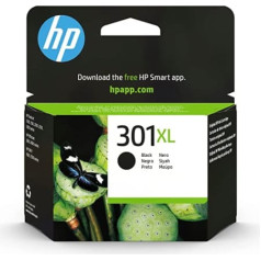 HP 301XL melns un krāsains oriģinālā augstas ietilpības tintes kasetne HP Deskjet, HP Envy, HP Photosmart