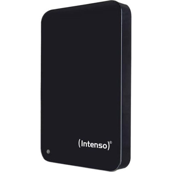 Intenso Memory Drive 1TB ārējais cietais disks ar somu (6,4 cm (2,5 collas), 5400 apgr./min., 8 MB kešatmiņa, USB 3.0) melns