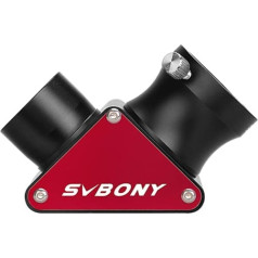 Svbony SV188P Cenite Mirror 1.25 Inch, 99% Reflective Capacity Dielectric Cenite Prism, 90 Degree Diagonal Mirror Telescopic Accessories